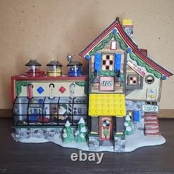 Dept 56 Lego Building Creation Station North Pole Series 56735 Christmas WithBox