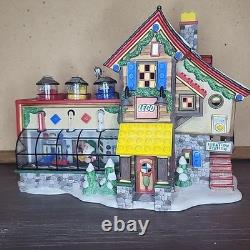 Dept 56 Lego Building Creation Station North Pole Series 56735 Christmas WithBox