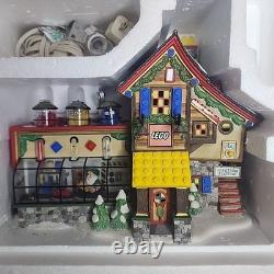 Dept 56 Lego Building Creation Station North Pole Series 56735 Christmas WithBox