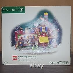 Dept 56 Lego Building Creation Station North Pole Series 56735 Christmas WithBox