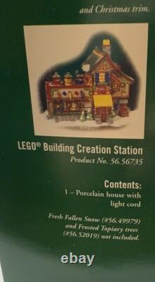 Dept 56 Lego Building Creation Station North Pole Series #56735 See Details