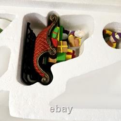 Dept 56 Loading the Sleigh Set of 5 North Pole Series Working Complete in Box
