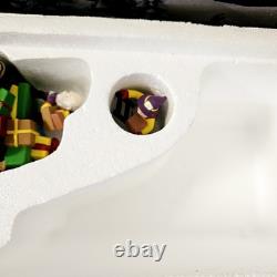 Dept 56 Loading the Sleigh Set of 5 North Pole Series Working Complete in Box