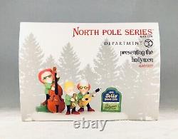 Dept 56 Lot of 2 Animated Musical JOLLY CLUB BALLROOM + PRESENTING THE HOLLYMEN