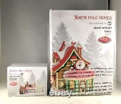 Dept 56 Lot of 2 CLARICE'S NORTH POLE BAKERY + A SPECIAL COOKIE FOR RUDOLPH D56