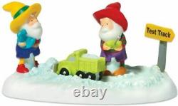 Dept 56 Lot of 2 DUMPY'S TOY TRUCKS + THE TRUCK WORKS North Pole DEPARTMENT D56