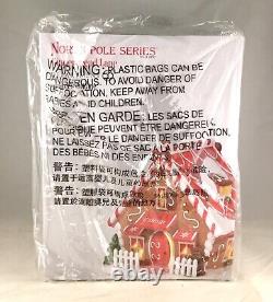 Dept 56 Lot of 2 GINGER'S COTTAGE + GINGERBREAD COOKIE North Pole Lane D56 New