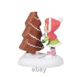 Dept 56 Lot of 2 GINGER'S COTTAGE + GINGERBREAD COOKIE North Pole Lane D56 New