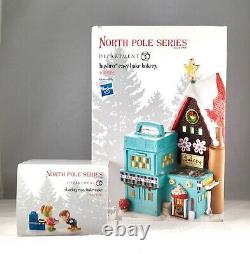 Dept 56 Lot of 2 HASBRO EASY-BAKE BAKERY + SHARING EASY BAKE CAKE North Pole D56