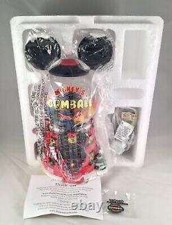 Dept 56 Lot of 2 MICKEY'S GUMBALL EMPORIUM + MICKEY'S BIG BUBBLE CONTEST Disney