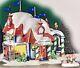 Dept 56 Lot Of 2 North Pole Snow Bank + Breaking The Bank Department D56 New