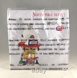 Dept 56 Lot of 2 SANTA'S DQ CONE HOUSE + DQ YUMMY TREATS TO EAT North Pole D56