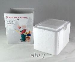 Dept 56 Lot of 2 SANTA'S NORTH POLE OFFICE + CHECK AND DOUBLE CHECK D56 NP New