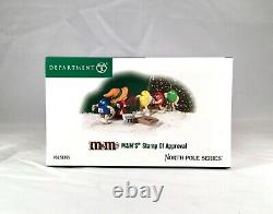 Dept 56 M&M'S STAMP OF APPROVAL 56865 North Pole DEPARTMENT56 New D56