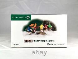 Dept 56 M&M'S STAMP OF APPROVAL 56865 North Pole DEPARTMENT56 New D56