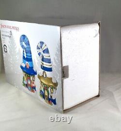 Dept 56 MERRY LANE COTTAGES 7 & 8 Set of 2 #6002878 NORTH POLE Village BRAND NEW