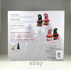 Dept 56 MERRY LANE COTTAGES BOX Set of 5 NORTH POLE Village 4056664 D56 NEW