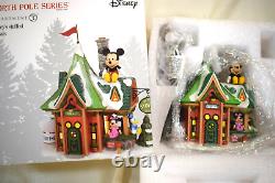 Dept 56 MICKEY'S STUFFED ANIMALS North Pole Series NEW #6007614 (1122TT/88)