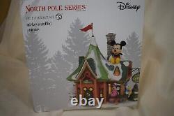 Dept 56 MICKEY'S STUFFED ANIMALS North Pole Series NEW #6007614 (1122TT/88)