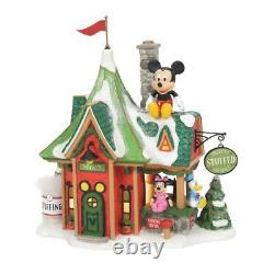 Dept 56 MICKEY'S STUFFED ANIMALS North Pole Village 6007614 NEW IN BOX Mickeys