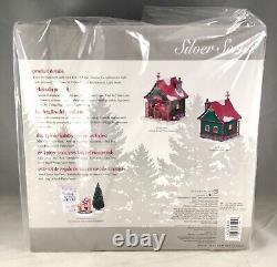 Dept 56 MRS CLAUS SHE SHED BOX Set of 4 North Pole Silver Series 6005434 D56 New