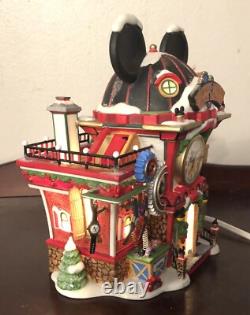 Dept 56 Mickey Mouse Watch Factory North Pole Series WithLight No Box