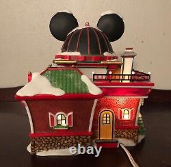 Dept 56 Mickey Mouse Watch Factory North Pole Series WithLight No Box