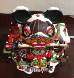 Dept 56 Mickey Mouse Watch Factory North Pole Series WithLight No Box