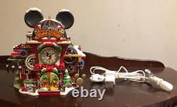 Dept 56 Mickey Mouse Watch Factory North Pole Series WithLight No Box