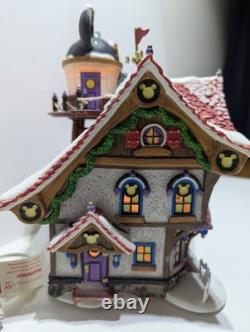 Dept. 56 Mickey's North Pole Holiday House Disney Showcase Christmas 56759 W Box
