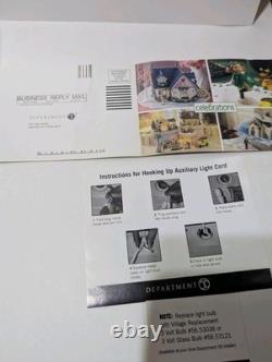 Dept. 56 Mickey's North Pole Holiday House Disney Showcase Christmas 56759 W Box