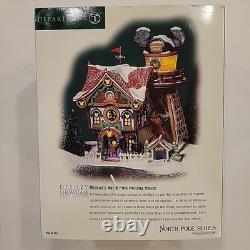 Dept. 56 Mickeys North Pole Holiday House Disney Christmas Lighted Village withBox