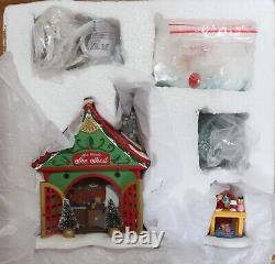 Dept 56 Mrs. Claus's She Shed Box Set North Pole Silver Series 6005434 Christmas