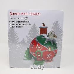 Dept 56 NORNY'S ORNAMENT HOUSE North Pole Village 6009769 BRAND NEW IN BOX