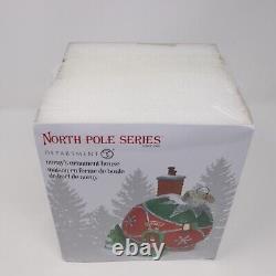 Dept 56 NORNY'S ORNAMENT HOUSE North Pole Village 6009769 BRAND NEW IN BOX