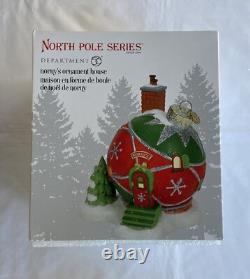 Dept 56 NORNY'S ORNAMENT HOUSE North Pole Village 6009769 NEW 2022 IN STOCK