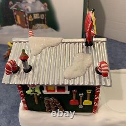 Dept 56 NORTH POLE 2005 RARE North Pole Maintenance #57203 WORKS! MINT