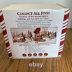 Dept 56 NORTH POLE 2006 RARE Santa's Paper Snowflake Studio S #56956 NEW