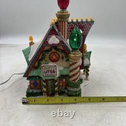Dept 56 NORTH POLE 2008 Brite Lights Bulb Factory #799997