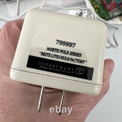 Dept 56 NORTH POLE 2008 Brite Lights Bulb Factory #799997
