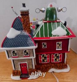 Dept 56 NORTH POLE 2008 RARE Robbie's Robot Factory #799998 MINT