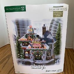 Dept 56 NORTH POLE 2008 RARE Robbie's Robot Factory #799998 MINT