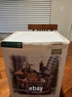 Dept 56 NORTH POLE 2008 RARE Robbie's Robot Factory #799998 READ
