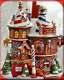 Dept 56 North Pole Beard Trimmers Christmas Snow Village House 56958 Lemax