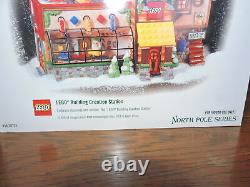 Dept 56 NORTH POLE LEGO BUILDING CREATION STATION 2001 NEW