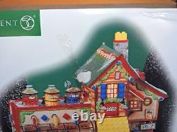 Dept 56 NORTH POLE LEGO BUILDING CREATION STATION 2001 NEW