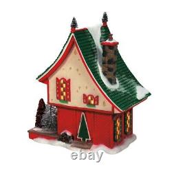 Dept 56 NORTH POLE SISAL TREE FACTORY North Pole Village 6009763 2022 IN STOCK