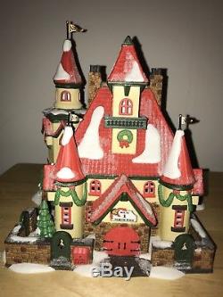 Dept. 56 NORTH POLE VILLAGE LOT OF 26 HOUSES AND 11 ACCESSORIES