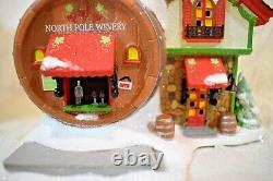 Dept 56 NORTH POLE WINERY North Pole Village NEW #6009765 (0722TT90)