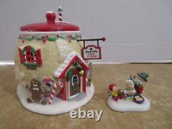 Dept. 56 NP 2011 Santa's Sweet Shop North Pole Cookie Exchange & We Like'Em All